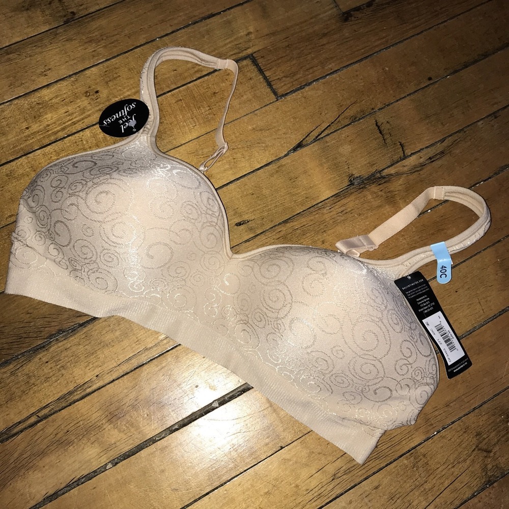 Bali Cool Comfort 40C Beige Bra NWT